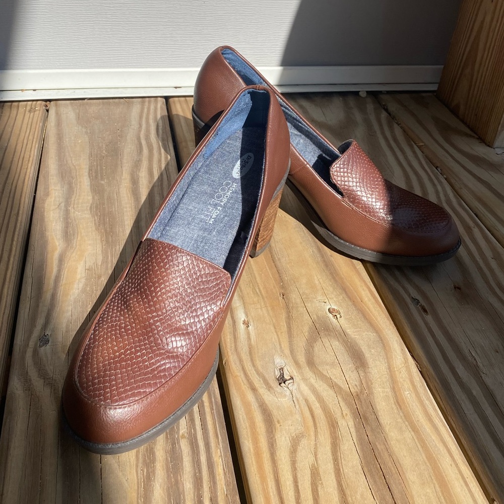 Dr Scholl’s loafer heels